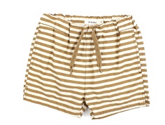 Lil Atelier chipmunk swimming shorts stripes